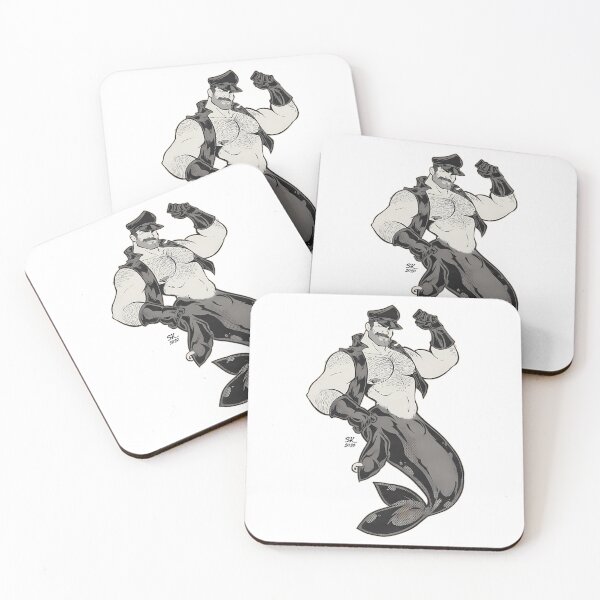 Item preview, Mermaid Fan Art On Tom Of Finland designed and sold by kimbe-rlyhanson.