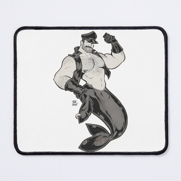 Item preview, Mermaid Fan Art On Tom Of Finland designed and sold by kimbe-rlyhanson.