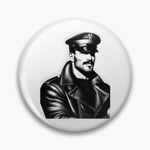 Item preview, Mustached Leather Daddy Tom Of Finland Tribute Gay Pride Graphic Design designed and sold by kimbe-rlyhanson.
