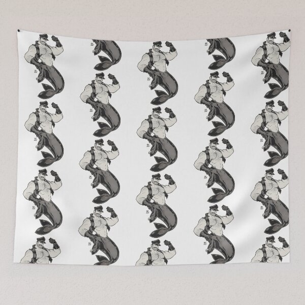 Item preview, Mermaid Fan Art On Tom Of Finland designed and sold by kimbe-rlyhanson.