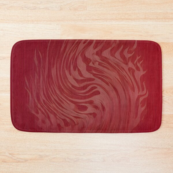 Item preview, Abstract Red Fire Swirl Brushed Metallic Flame designed and sold by Sybille-Yates.