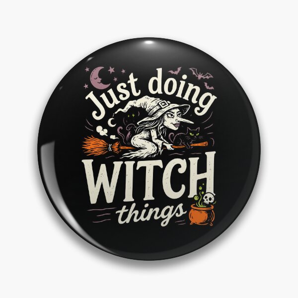 Item preview, Just Doing Witch Things Halloween Gift designed and sold by Say It With Ink.