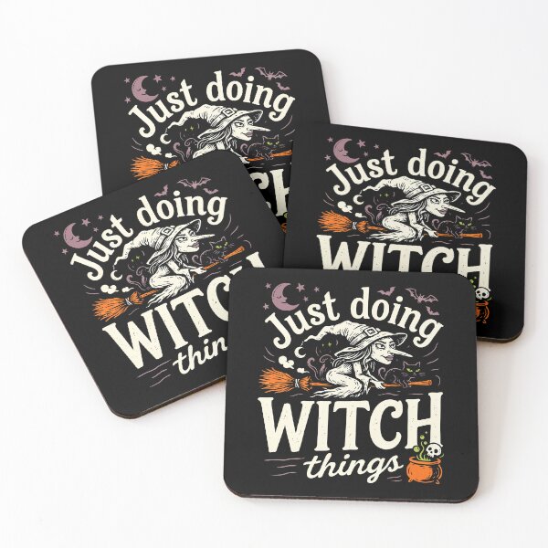 Item preview, Just Doing Witch Things Halloween Gift designed and sold by Say It With Ink.