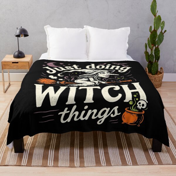 Item preview, Just Doing Witch Things Halloween Gift designed and sold by Say It With Ink.