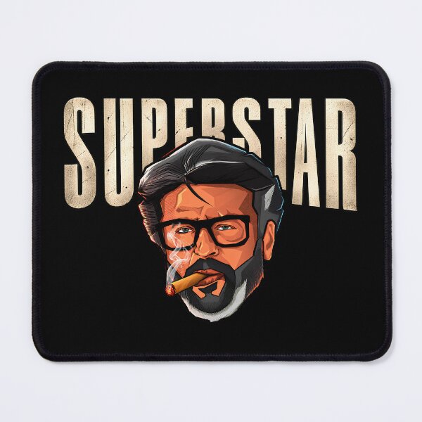 Item preview, Superstar Rajinikanth Jailer Fan Art | Rajinikanth Smoking Cigar | Tamil Cinema Retro Design designed and sold by lexxclothing.