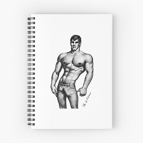 Item preview, Vintage Tom Of Finland Sketch (White) designed and sold by kimbe-rlyhanson.