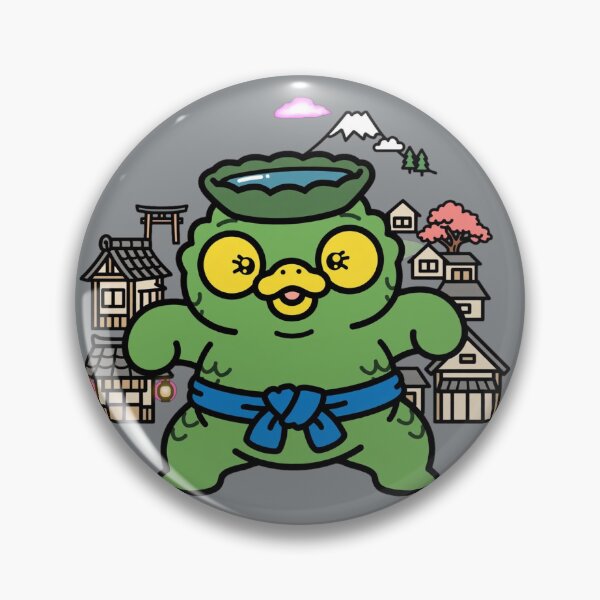 Item preview, Kuiko - Sumo Kappa Yokai Japanese Village Mount Fuji designed and sold by Ibrahimhema5.