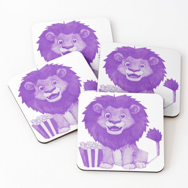 Item preview, Lion with Popcorn designed and sold by kinpirks.