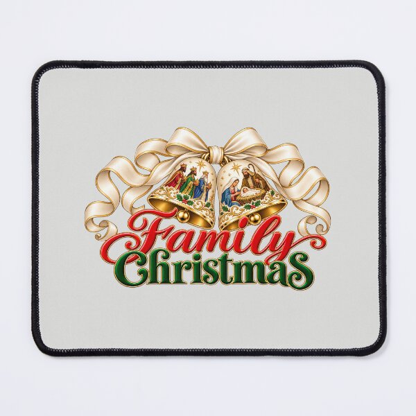 Item preview, Family Christmas Bells with Nativity Scenes designed and sold by annenambiro.