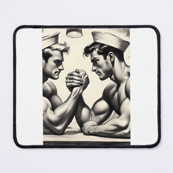 Item preview, Fired Up Sailors Tom Of Finland Tribute Gay Pride Graphic Design designed and sold by kimbe-rlyhanson.