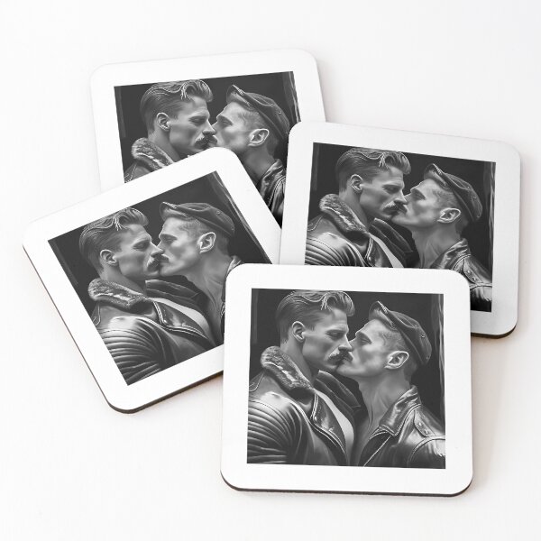 Item preview, Men Kissing Tom From Finland designed and sold by kimbe-rlyhanson.