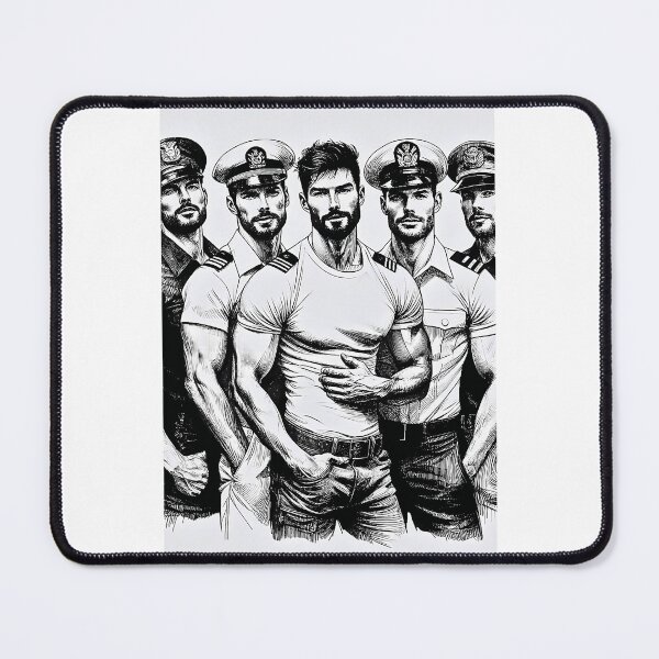 Item preview, Top Guns Military Tom Of Finland Tribute Gay Pride Graphic Design designed and sold by kimbe-rlyhanson.