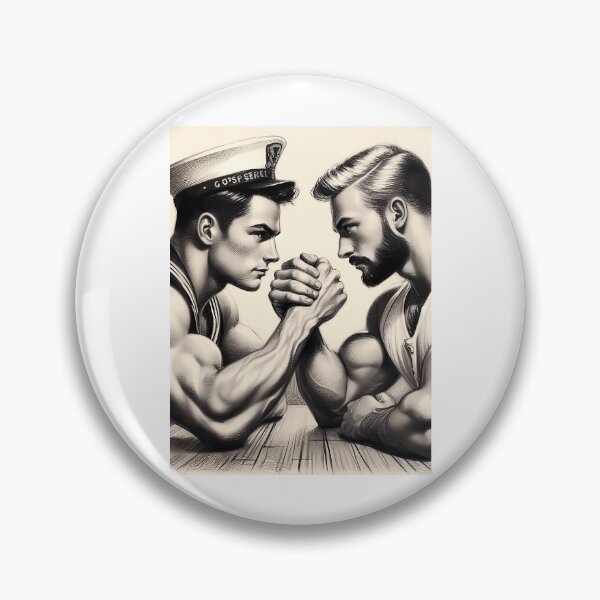 Item preview, Up Close And Personal Sailors Tom Of Finland Tribute Gay Pride Graphic Design designed and sold by kimbe-rlyhanson.