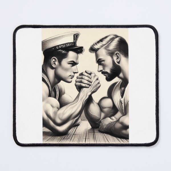 Item preview, Up Close And Personal Sailors Tom Of Finland Tribute Gay Pride Graphic Design designed and sold by kimbe-rlyhanson.