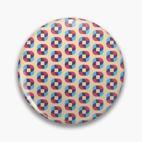 Item preview, Mid Century Modern Geometric Abstract Retro 70s Color Block designed and sold by JRRTs.
