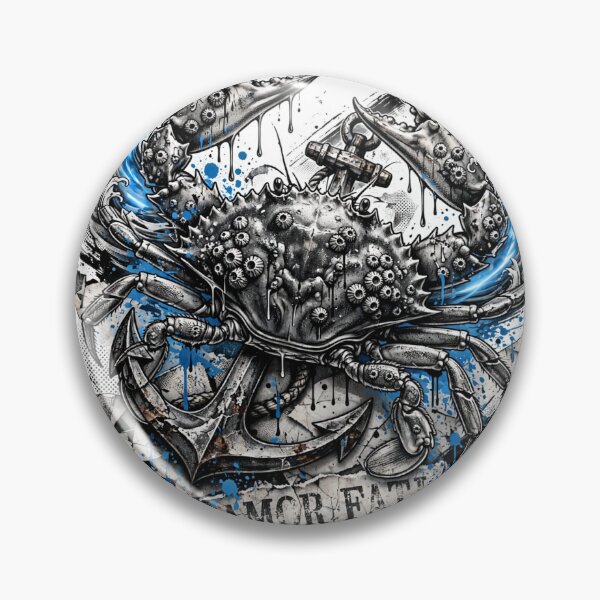 Item preview, Cancer — Hold Fast | Trash Polka Zodiac designed and sold by Stoic-Supply-Co.