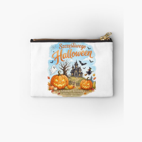 Item preview, Happy Halloween Spooky Season Watercolor Illustration designed and sold by Nela-&-Lena.