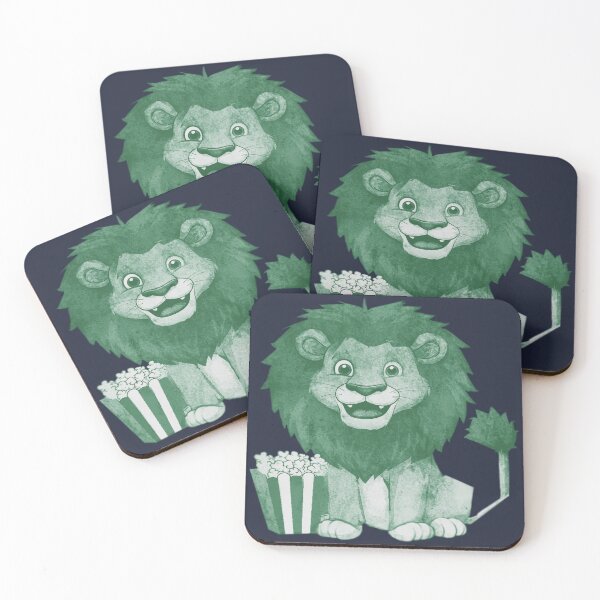 Item preview, Lion with Popcorn designed and sold by kinpirks.