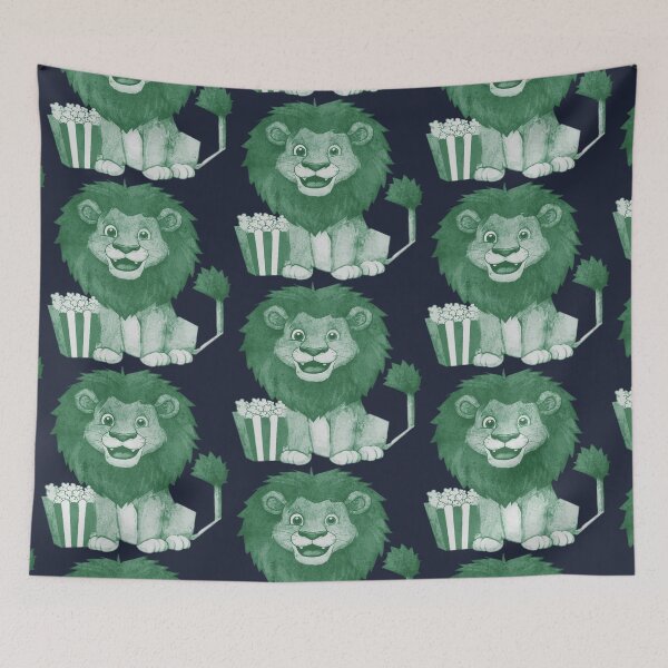 Item preview, Lion with Popcorn designed and sold by kinpirks.