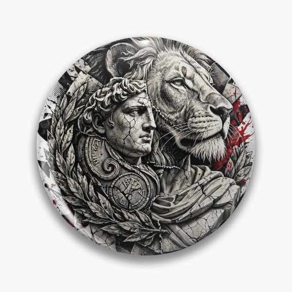 Item preview, Leo — The Sovereign at Rest | Trash Polka Zodiac designed and sold by Stoic-Supply-Co.