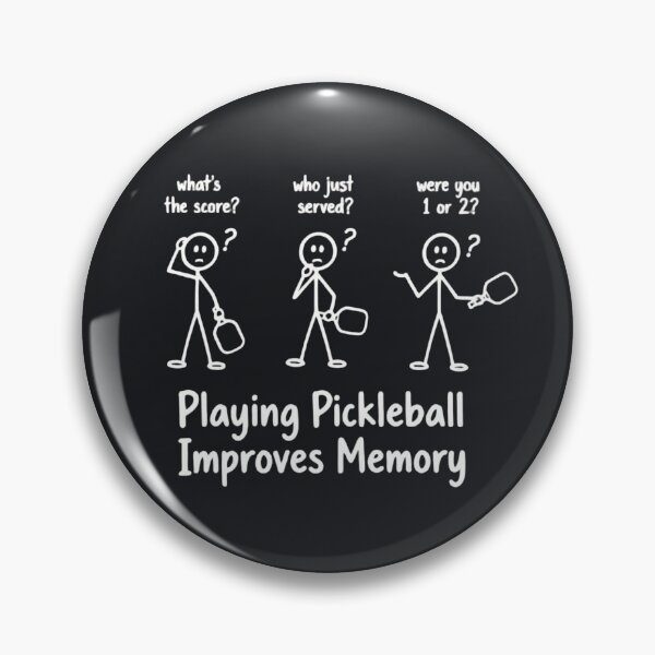 Item preview, Playing Pickleball Improves Memory Funny Pickleball designed and sold by shoula7art.