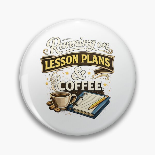 Item preview, Teacher Humor - Running On Lesson Plans  Coffee designed and sold by naovios.