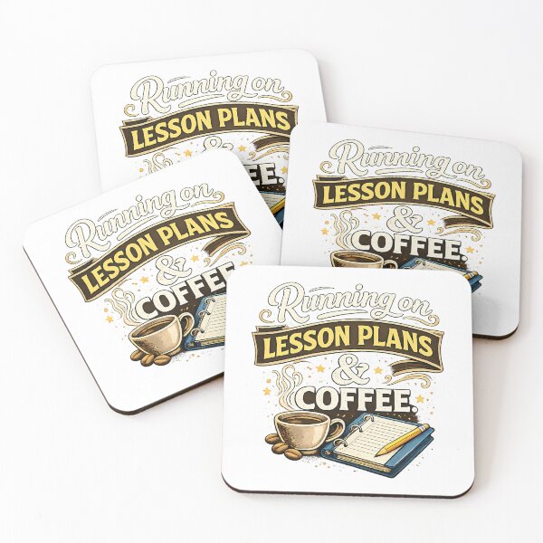 Item preview, Teacher Humor - Running On Lesson Plans  Coffee designed and sold by naovios.