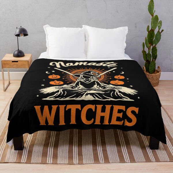 Item preview, Namaste Witches Yoga Halloween Gift designed and sold by Say It With Ink.