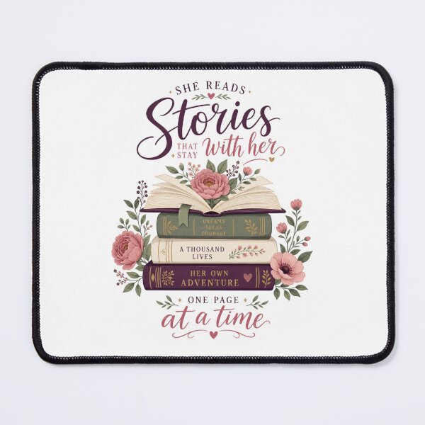 Item preview, A design for women who love books designed and sold by GoodPlaceToShop.