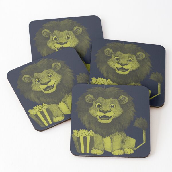 Item preview, Lion with Popcorn designed and sold by kinpirks.