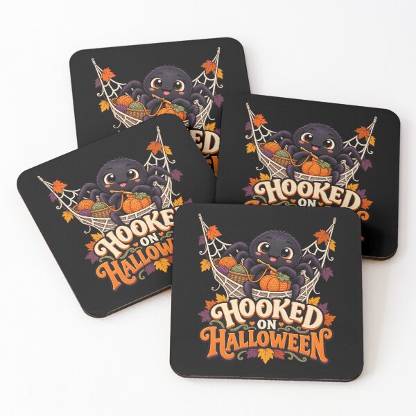 Item preview, Hooked on Halloween - Knitting Spider designed and sold by Good Mood Foundry.