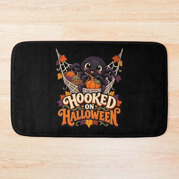 Item preview, Hooked on Halloween - Knitting Spider designed and sold by Good Mood Foundry.