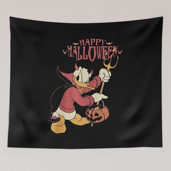 Item preview, Donald Duck Halloween Devil Graphic designed and sold by AnanamorphArter.