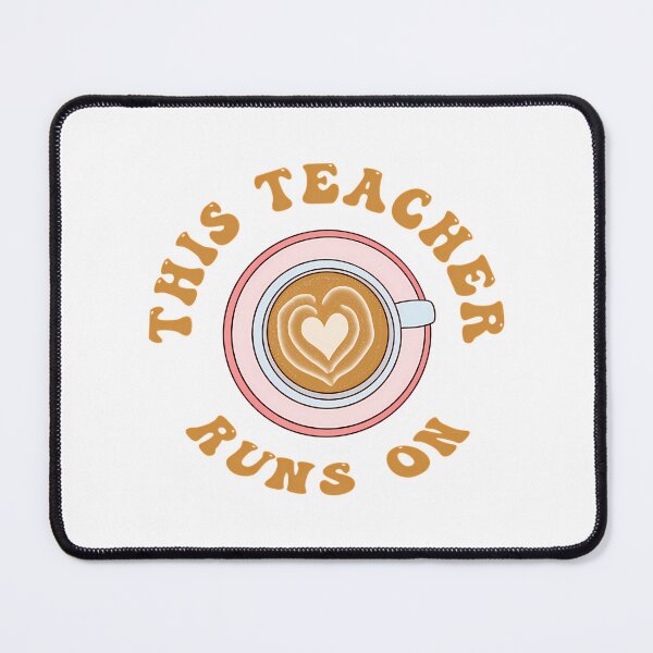 Item preview, This Teacher Runs On Coffee designed and sold by ksnkm.