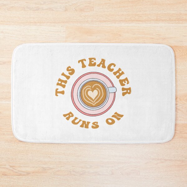 Item preview, This Teacher Runs On Coffee designed and sold by ksnkm.