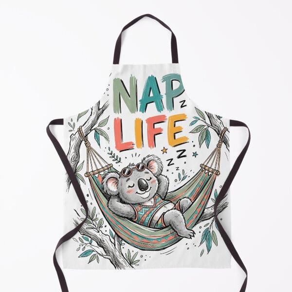 Item preview, Nap Life Sleepy Koala Hammock Relaxing Design designed and sold by CreativeBrains7.