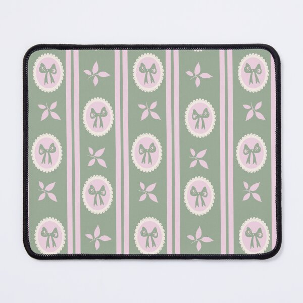 Item preview, French Medallion Ribbon Stripe designed and sold by MYpatternlab.