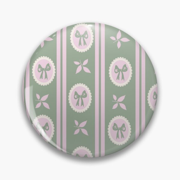 Item preview, French Medallion Ribbon Stripe designed and sold by MYpatternlab.
