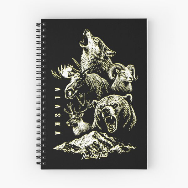 Item preview, THE BIG FIVE — DENALI ALASKA designed and sold by Insomnia Project.