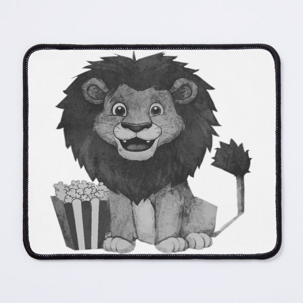 Item preview, Lion with Popcorn designed and sold by kinpirks.