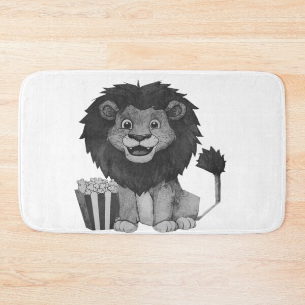 Item preview, Lion with Popcorn designed and sold by kinpirks.
