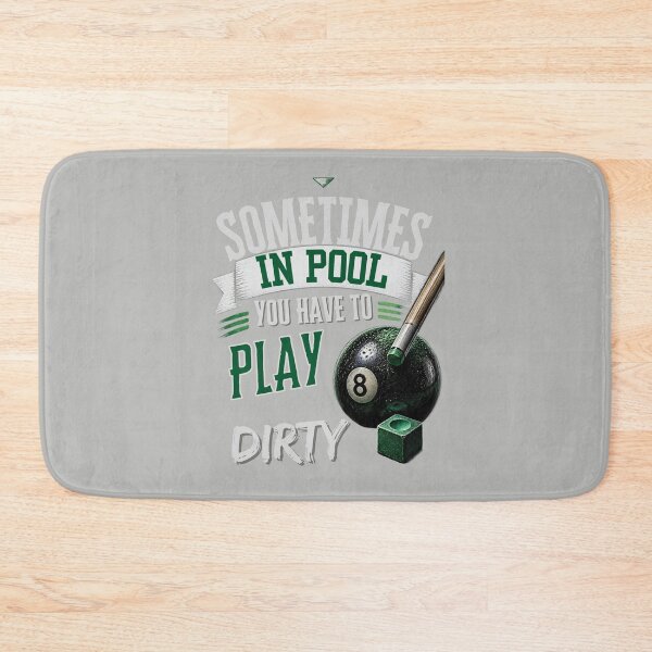 Item preview, Sometimes in Pool You Have To Play Dirty, Vintage Billiards Tshirt Design  designed and sold by MalwasBasket.