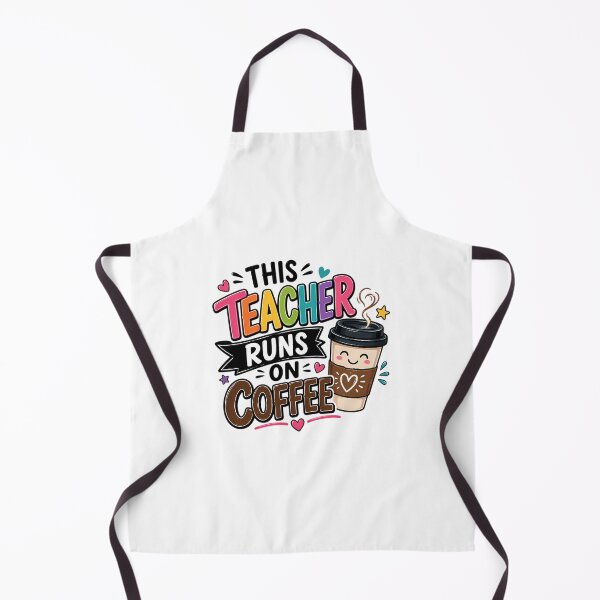 Item preview, This Teacher Runs On Coffee designed and sold by ksnkm.