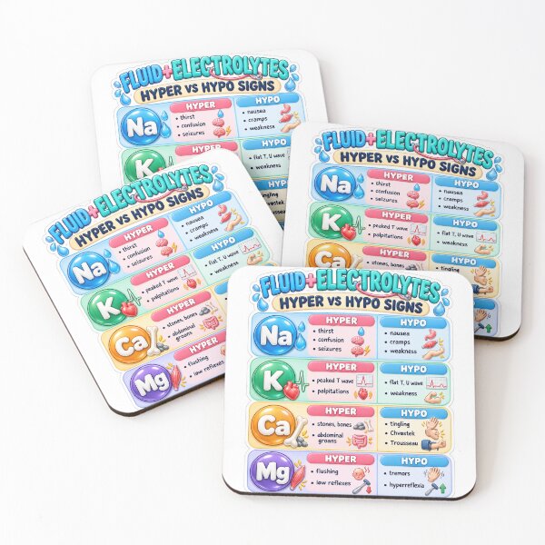 Item preview, Fluid and Electrolytes 3D Study Aid Nursing Student Sticker designed and sold by isokinetic.