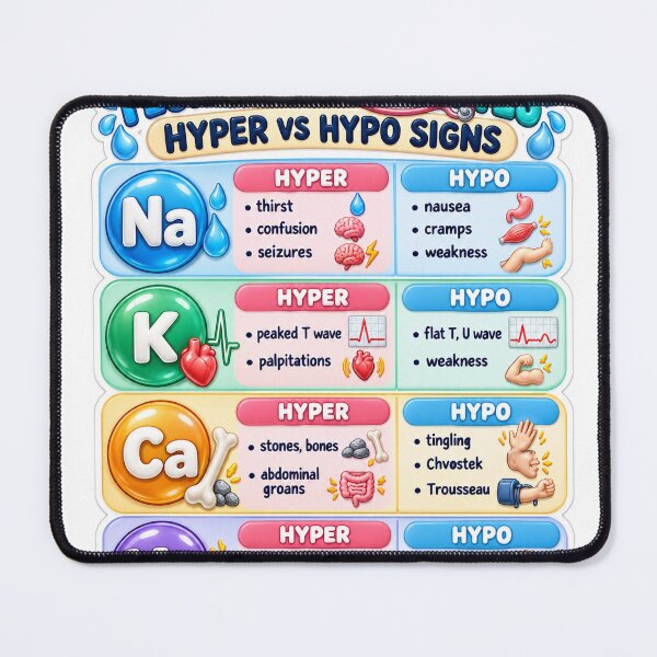 Item preview, Fluid and Electrolytes 3D Study Aid Nursing Student Sticker designed and sold by isokinetic.