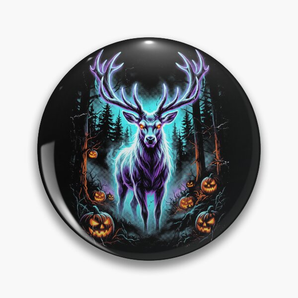 Item preview, Deer Ghost Halloween 90s Vintage Bootleg Art designed and sold by MTRBSK11.