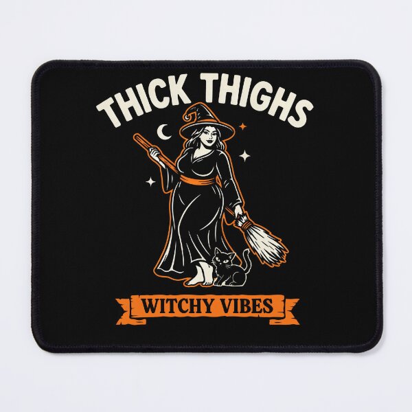 Item preview, Thick Thighs And Witchy Vibes Body Positive Gift designed and sold by Say It With Ink.
