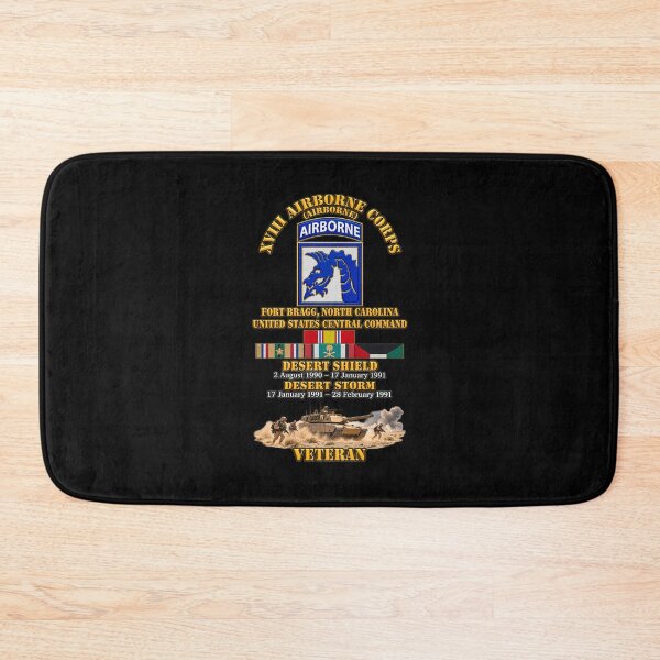 Item preview, XVIII Airborne Corps Desert Storm Ribbons - with Scene - 3D - Transparent designed and sold by Military Insignia Products.