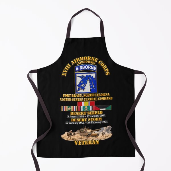 Item preview, XVIII Airborne Corps Desert Storm Ribbons - with Scene - 3D - Transparent designed and sold by Military Insignia Products.