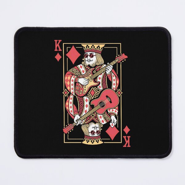 Item preview, Guitarist King Of Diamonds Acoustic Electric Guitar Music designed and sold by GrandeDuc.